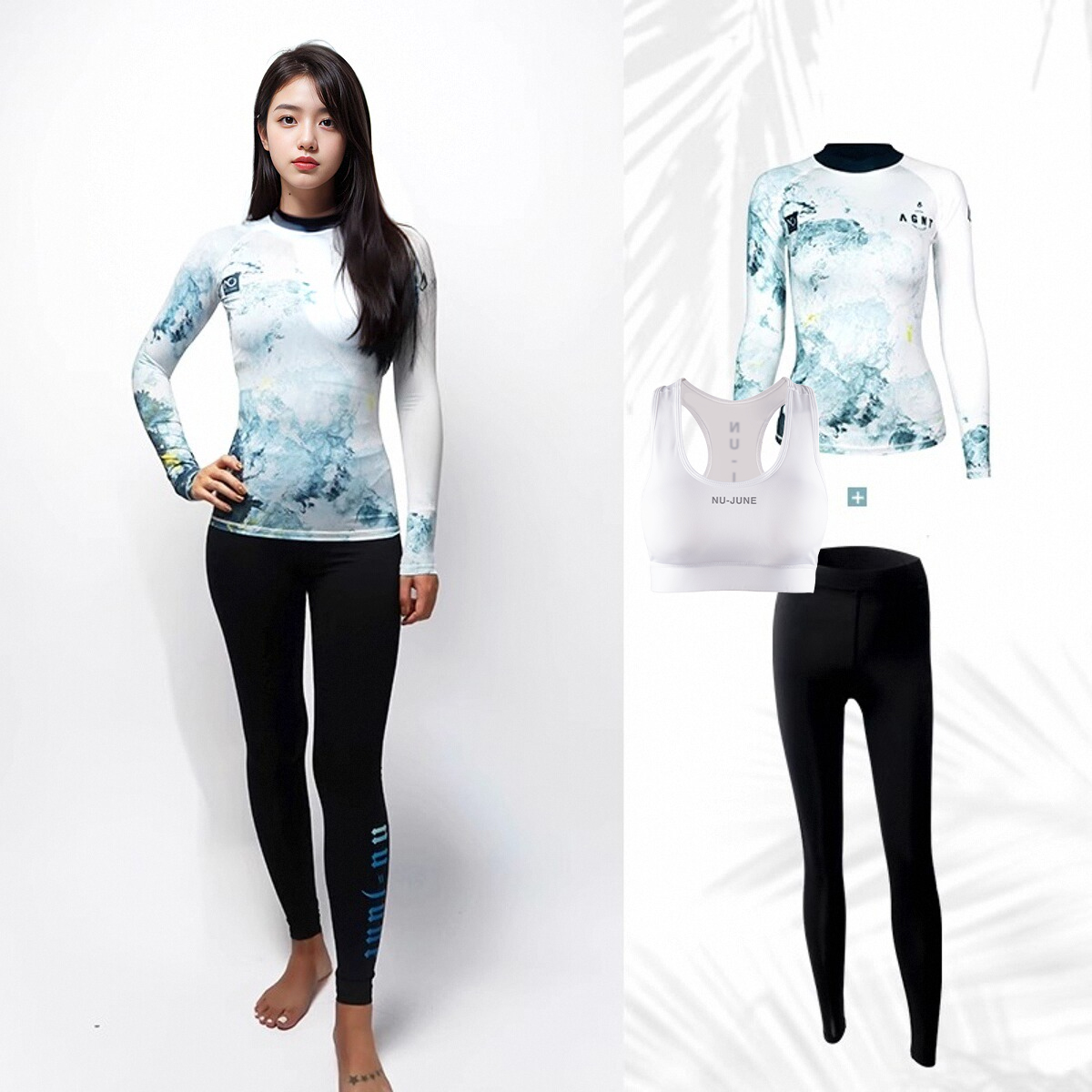 ♪ Morning Shirts ♪ ♪ High waist pants ♪ White underwear ♪
